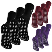 THMO - Ladies 3 Pack Slipper Socks