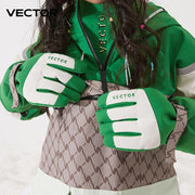 VECTOR Warm Ski Gloves Children's Winter Wool Waterproof Warm Children's Ski Gloves Ski Gloves 3M Cotton Heated Gloves