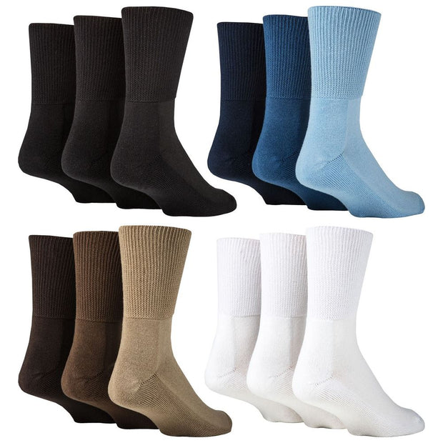 BAMBOO DIABETIC SOCKS - IOMI - 3 PACK