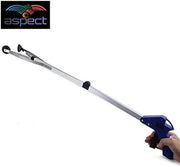 Foldable Pick Up Tool Grabber Reacher Stick Reaching Grab Extend Reach 3 Feet