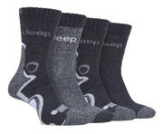 Jeep - 4 Pr Performance Boot Socks