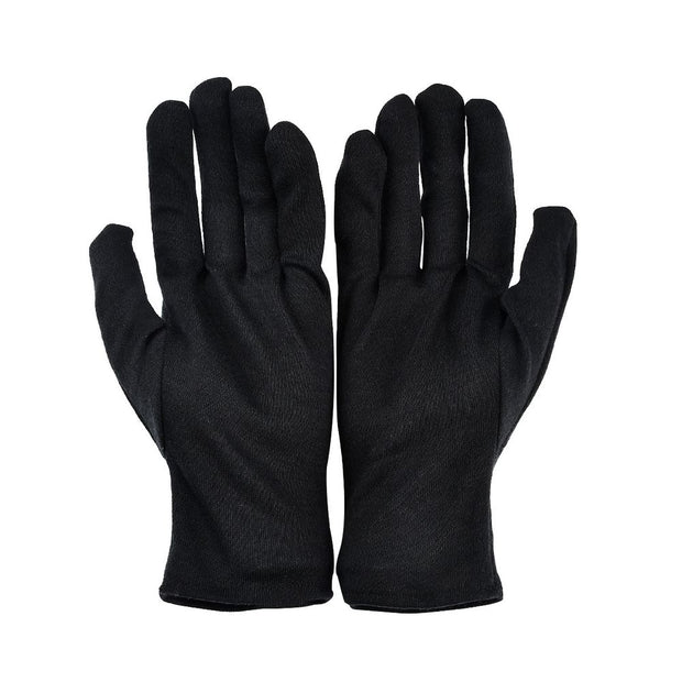 1 Pairs Women Men Gloves Black White Etiquette Thin Gloves Stretch Sunscreen Gloves Dance Tight Jewelry Gloves Driving Gloves