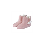 TEDDY BOOT SLIPPERS L BLSH