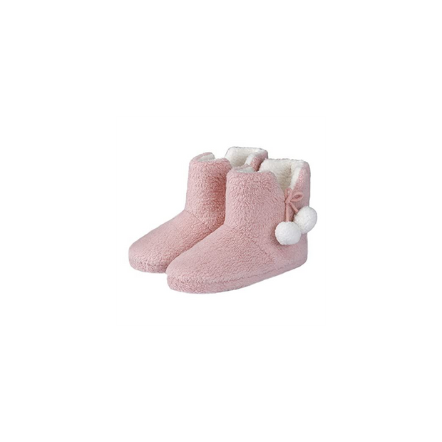 TEDDY BOOT SLIPPERS L BLSH