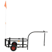 Fishing Trolley Black Steel