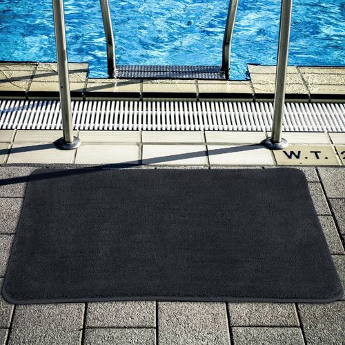 VINSANI BATH MAT 60X90cm D.GREY 1010166