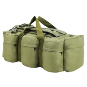 3-in-1 Army-Style Duffel Bag 90 L Olive Green