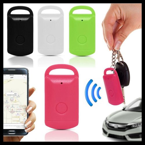 Suitcase Shaped Bluetooth Key Finder GPS Locator Anti-lost Alarm/Tracker[Pink]