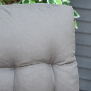 Outsunny 2 PCS Reclining Zero Gravity Chair Folding Lounger Cushion Dark Grey
