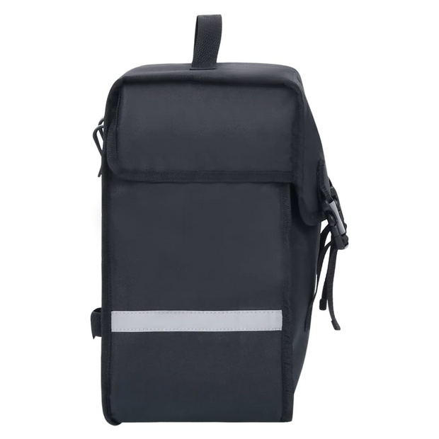 Single Bicycle Bag for Pannier Rack Waterproof 21 L Black