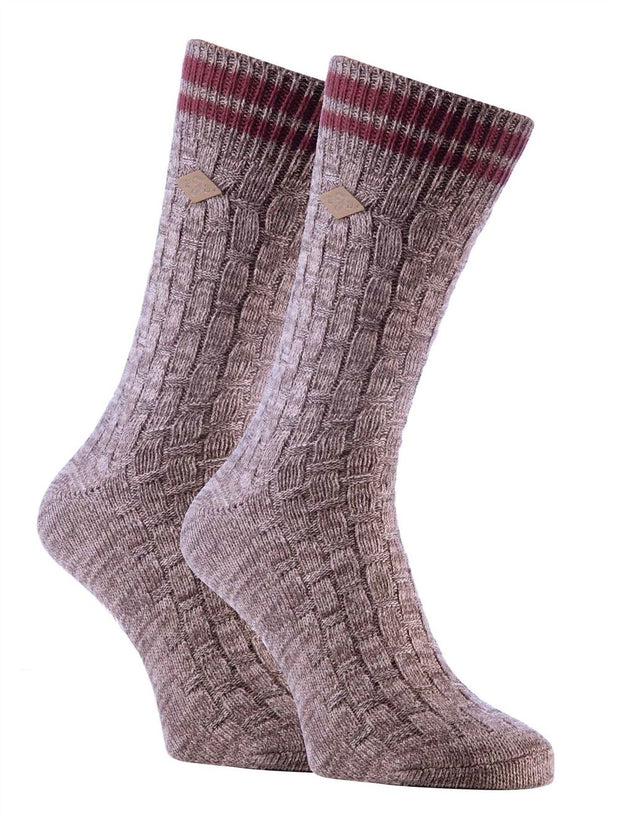 Farah 1920 - 2 Pairs Mens Knit Socks