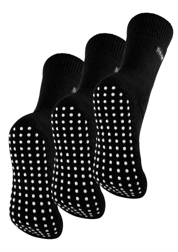 THMO - Ladies 3 Pack Slipper Socks