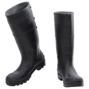 vidaXL Rain Boots Black Size 43 PVC