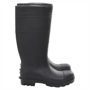 vidaXL Rain Boots Black Size 38 PVC