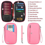 VINSANI DELUXE PASSPORT ORG PINK 1010326