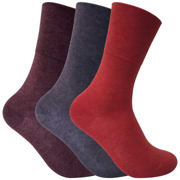 3 Pairs Ladies Thermal Diabetic Socks