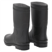 vidaXL Rain Boots Black Size 45 PVC