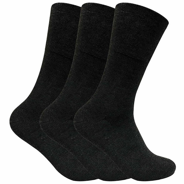 3 Pairs Mens Thermal Diabetic Socks