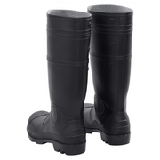 vidaXL Rain Boots Black Size 42 PVC