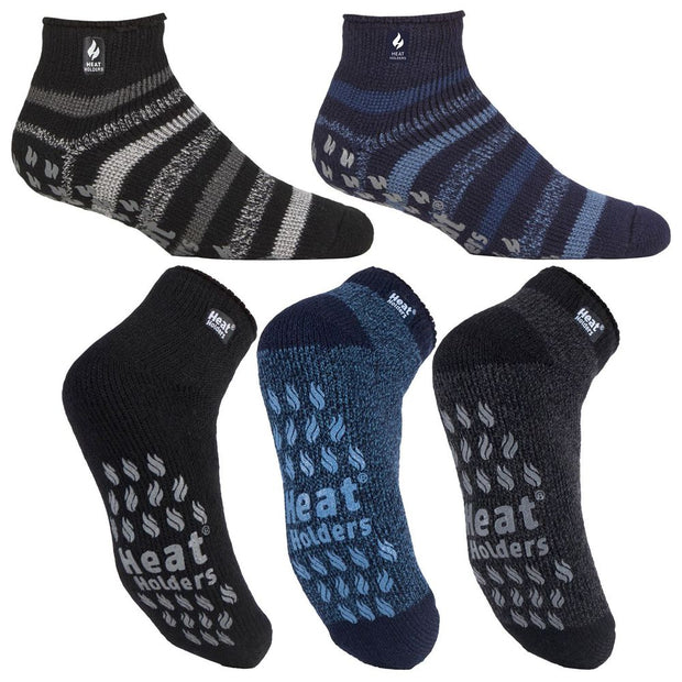 Heat Holders - Mens Low Cut Slipper Socks