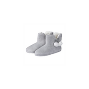 TEDDY BOOT SLIPPERS M GRY