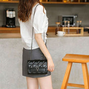 Lingge bag, chain bag, single shoulder bag, diagonal cross style crossbody bag for women