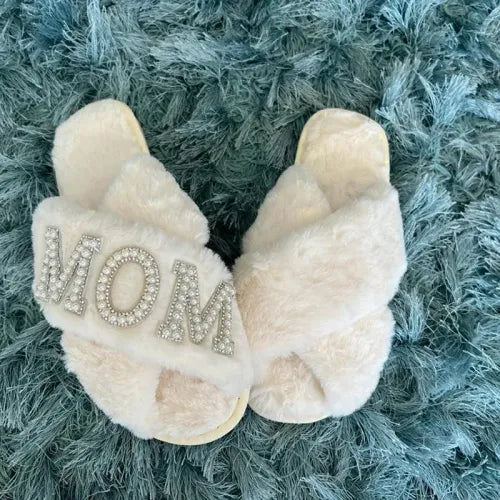 Bride Mrs mom Slippers Bachelorette Party Bridal Shower wedding engagement girls night Bach weekend Decoration honeymoon Gift