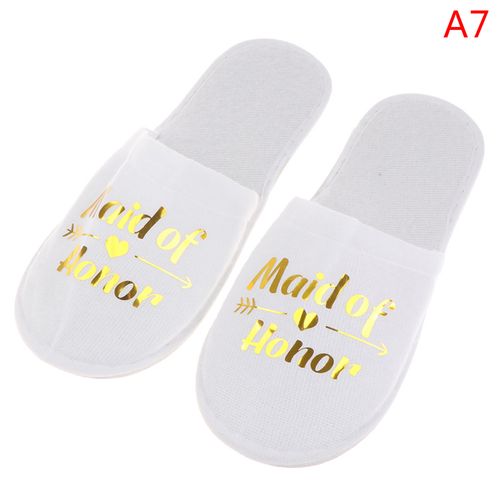 Bride Wedding Slippers For Bachelorette Party Decoration Bridesmaid Hen Party Slippers Ladies Bachelorette Party Supplies Gifts