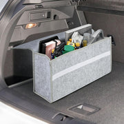 Dark Grey / Black Anti Slip Car Trunk Boot Storage Organiser Case Tool Bag - Suitable for All Vehicles