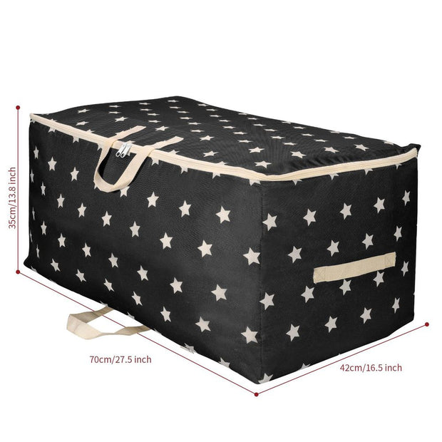 VINSANI 1pc STORAGE BAG BLACK STAR 0000342