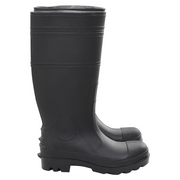 vidaXL Rain Boots Black Size 40 PVC