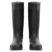 vidaXL Rain Boots Black Size 45 PVC