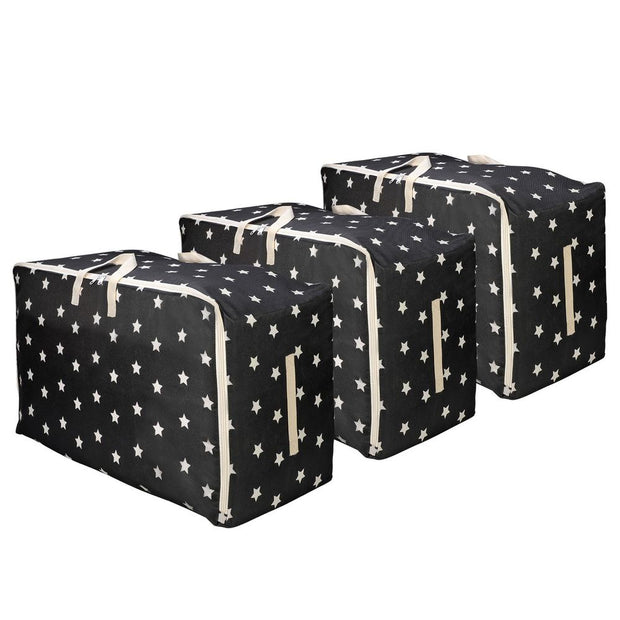 3pcs Clothes Storage Bags Organizer Large Capacity Moisture-Proof