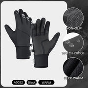 Cold Winter Gloves Men Gloves Touch Screen Waterproof Windproof Sports Gloves Warm Thermal Fleece Running Ski Cycling Gloves