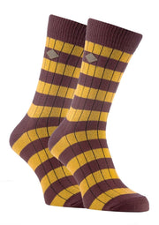 Farah 1920 - 2 Pairs Mens Striped Socks