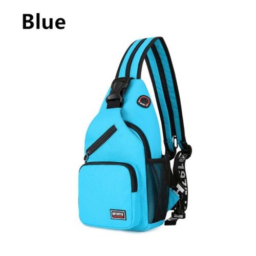 KISMIS 1PC Men Women Fashion Chest Bag Shoulder Bag Cross Bag Oxford Cloth Sport Bag Outdoor