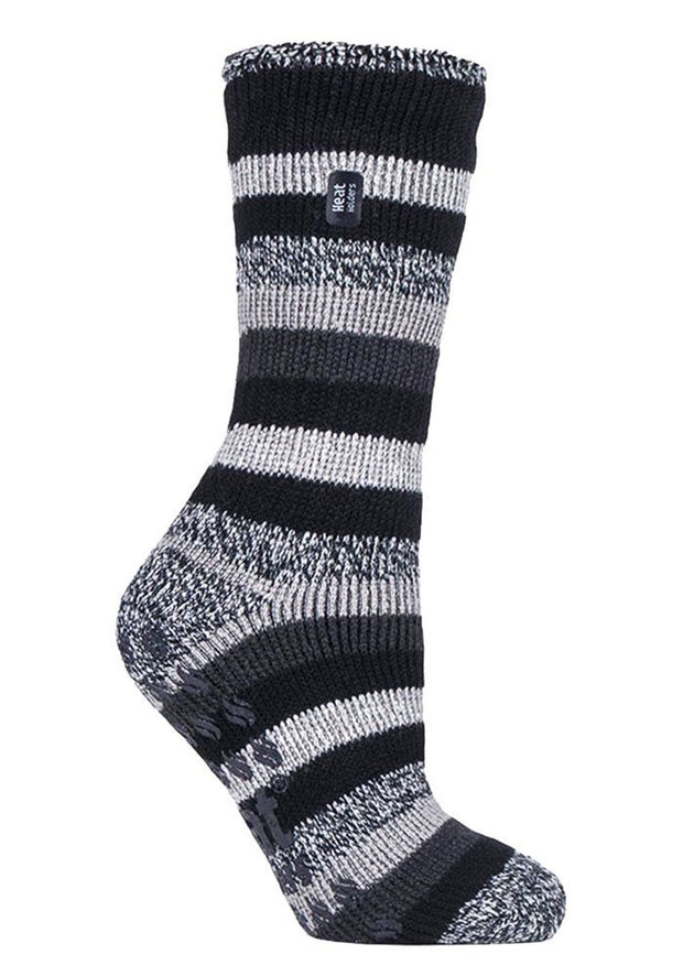 Heat Holders - Ladies Juniper / Petunia Slipper Socks