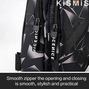 KISMIS New Canvas Bag - Men's and Women's Outdoor Sports Chest Bag, Casual Messenger Shoulder Bag, Sports Arm Bag, Crossbody Bag