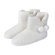 TEDDY BOOT SLIPPERS M CRM