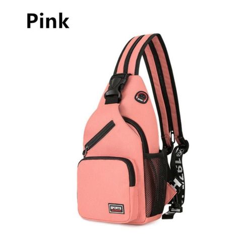 KISMIS 1PC Men Women Fashion Chest Bag Shoulder Bag Cross Bag Oxford Cloth Sport Bag Outdoor