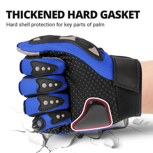 Motorcycle Gloves Summer Riding Breathable Gloves Hard Knuckle Touchscreen Motorbike Gloves Tactical Gloves For Dirt Bike Moto