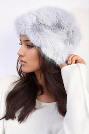 Fluffy Faux Fur Winter Hat