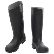 vidaXL Rain Boots Black Size 38 PVC