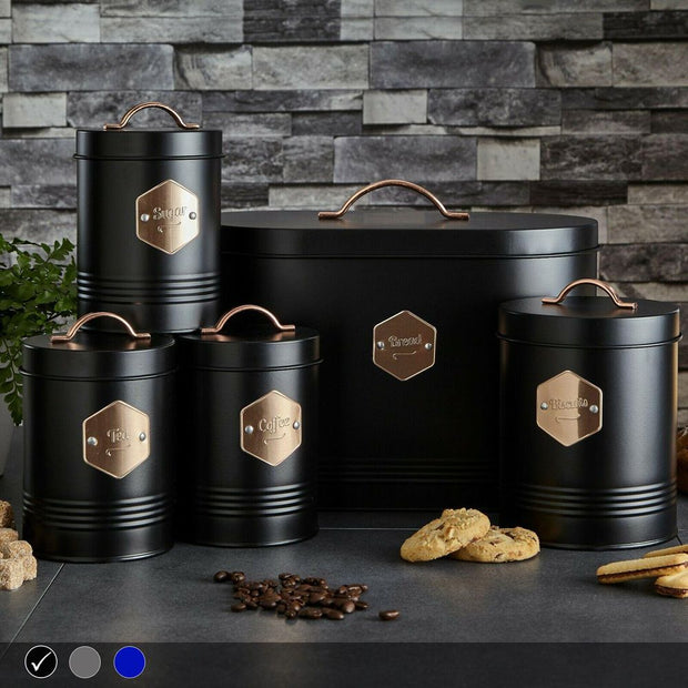 5 Piece Kitchen Canister Set