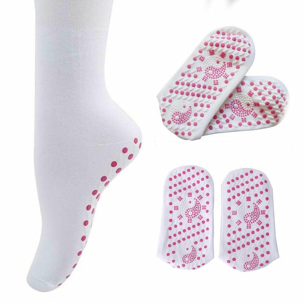 Revitalize & Relieve: Tourmaline Magnetic Health Socks