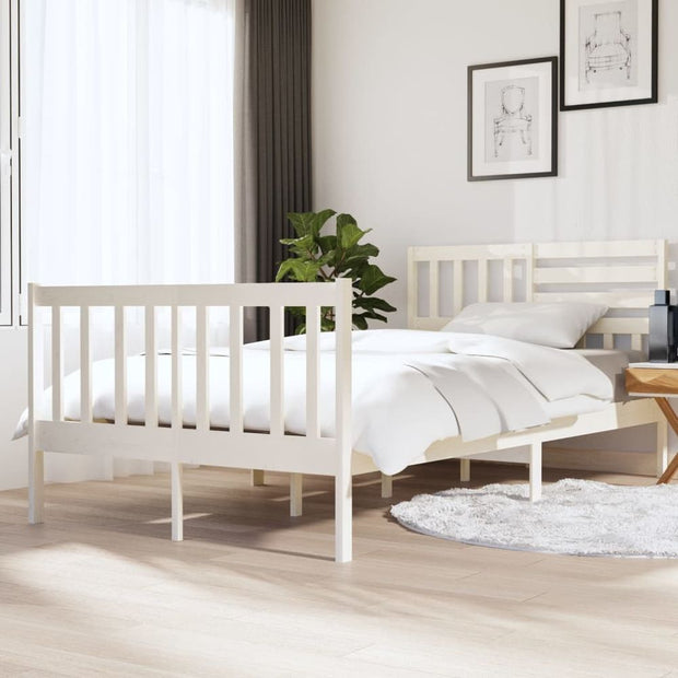 Bed Frame Solid Wood 90x200 cm Single to 180x200 cm Super King