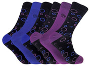 6 Pairs Funky Bamboo Socks