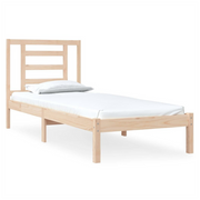 Bed Frame Solid Wood 75x190 cm to 200 x 200 cm