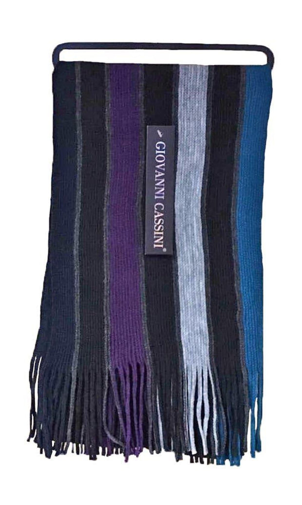 Giovanni Cassini - Mens Striped Scarf