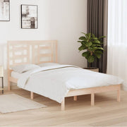 Bed Frame Solid Wood 75x190 cm to 200 x 200 cm